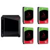 Asustor Nimbustor 4 Gen2 AS5404T 4-Bay NAS With 4x 12TB NAS HDD Bundle