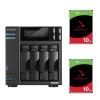 Asustor Lockerstor 4 Gen 2 AS6704T 4-Bay NAS With 2x 10TB NAS HDD Bundle