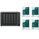 Synology DS1525+ With 4X Synology 3310 16TB NAS HDD Bundle