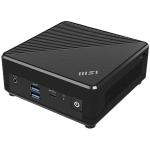 MSI CUBI N Fanless Mini PC with Windows 11 Professional Intel N100, 4GB RAM, 128GB SSD - WIFI Ready - Windows 11 Pro, ADL S-245NZ