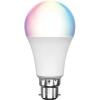 Brilliant Smart WiFi LED RGB Smart Light Bulb B22, 800 Lumens, 9W, Dimmable, Bio-Rhythm Lighting Via BrilliantSmart App Remote Control Enabled 220 degrees Beam Angle Brilliant Smart WiFi LED RGB Smart Light Bulb B22, 800 Lumens, 9W, Dimmable, Bio-Rhythm Lighting Via BrilliantSmart App Remote Control Enabled 220 degrees Beam Angle