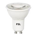 FSL LED Bulb GU10-6W - GU10 - Warm White 3000K - 500lm - Non-Dimmable