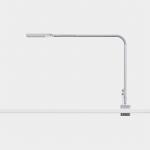 Moll Flexlight Desk Lamp With Clamping foot - Silver