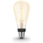 Philips Hue White Filament 7W ST72 E27 Bulb