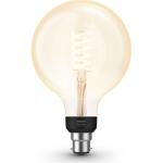 Philips HUE HUE478202 White Filament 7W G125 B22 Bulb