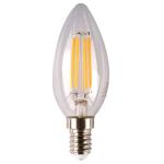 SAL LCA27E14D-C CANDLE 4W WW E14 Clear DIMMABLE 450 Lumens 240VAC 80CRI Sunny Australia Lighting LED Lamp