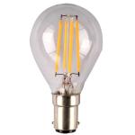 SAL LFR27B15D-C FANCY RND 4W WW B15 CL DIMMABLE 450 Lumens 240VAC 80CRI Sunny Australia Lighting LED Lamp