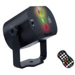 Sansai QL-1303 Sound Active Party/Stage Lighting Club 9cm Disco Laser Light w/Remote BLK
