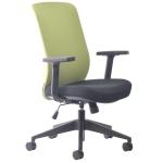 BURO Seating MONDO GENE FABRIC CHAIR W/ARMS GREEN
