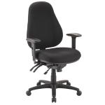 BURO Seating PERSONA 24/7 S/SLIDE 4L  BLACK