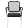 BURO Lindis Chair Mesh w/Arms REFL/SLVR