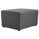 BURO KON575-S41-09 KONFURB ARCO STRAIGHT OTTOMAN GRAPHITE