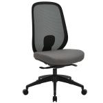 BURO 799-3-M3  FORCE CHAIR-BLK FRAME/MESH-GREYSEAT