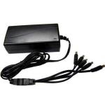 Dynamix CCTVPSU12VSPLIT 12VDC 5A CCTV Power Supply - with built in 4 way splitter - Regulated Switch Mode