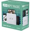Fujifilm Instax Wide Link - Ash White Smartphone Printer Limited Gift Pack Compact and Lightweight - Various Creative Printing Modes - Print a QR Codes on Your Images