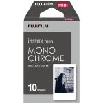 Fujifilm 16671335 Instax Mini Film 10 Pack Monochrome