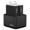 GoPro Hero 9/10/11/12 Dual Battery Charger with Two Enduro Batteries for HERO9/10/11/12 Black