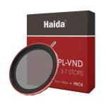 HAIDA Pro II C-POL + Variable ND Filter - 82mm 3-7 Stop