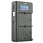 Jupio JDC2004 USB Dedicated Duo Charger with LCD for Canon LP-E12 Batteries