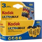 Kodak UltraMax 400 Color Negative Film (35mm Roll Film, 24 Exposures, 3-Pack)