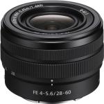 Sony FE 28-60mm f/4-5.6 Lens E-Mount Lens/Full-Frame Format - Aperture Range: f/4 to f/32 - Linear AF Motor, Internal Focusing