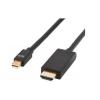 8Ware RC-MDPHDMI-2 1080p Mini DisplayPort to HDMI Cable - 2m Supports Audio - DisplayPort 1.2 - Up to 2560x1600 8Ware RC-MDPHDMI-2 1080p Mini DisplayPort to HDMI Cable - 2m Supports Audio - DisplayPort 1.2 - Up to 2560x1600