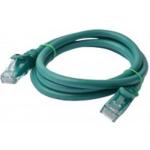 8Ware PL6A-1GRN Cat6A UTP Snagless Ethernet Cable - 1m - Green