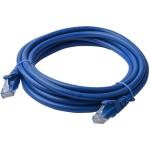 8Ware PL6A-30BLU Cat6A UTP Snagless Ethernet Cable - 30m - Blue