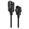 Alogic MF-C13C14-02 IEC C13 to IEC C14 Cable - 2m - Black Alogic MF-C13C14-02 IEC C13 to IEC C14 Cable - 2m - Black
