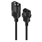 Alogic MF-C13C14-02 IEC C13 to IEC C14 Cable - 2m - Black