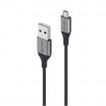 Alogic U22MCABRBK USB 2.0 USB-A to Micro USB-B Cable - 2m