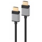 Alogic Super Ultra SULHD01-SGR HDMI 2.1 HDMI Cable - 1m Up to 8K