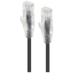 Alogic C6S-01BLK Cat6 Ultra Slim Ethernet Cable - 1m - Black
