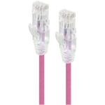 Alogic C6S-03PNK Cat6 Ultra Slim Ethernet Cable - 3m - Pink