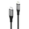 Alogic Ultra ULC8P1.5-SGR USB-C to Lightning Cable - 1.5m - Space Grey