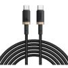 Baseus Dura Fast Charging Data Cable USB-C to USB-C 240W 1m Gold Black
