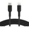 Belkin BoostCharge USB-C to Lightning Cable - 1m - Black