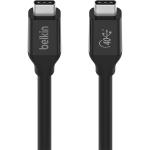 Belkin Connect USB4 Cable - 80cm 100W - Bandwidth up to 40Gbps - Backwards compatible with USB 3.2 & Thunderbolt 4 / 3