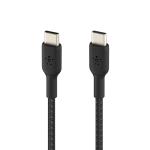 Belkin BoostCharge Braided USB-C Cable - 15cm - Black