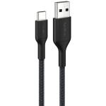 Belkin BoostCharge USB-A TO USB-C 2.0, Braided PCR Cable - 1m - Black