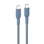 Belkin BoostCharge USB-C to USB-C 60W Cable - 1M ( Blue ) - Certified by Intertek TE-00114861.Made with Post Consumer Recycled (PCR) Materials*