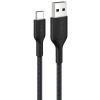 Belkin BoostCharge USB-A TO USB-C 2.0, Braided PCR Cable - 2M - Black