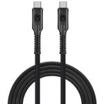 Bonelk Long-Life Easy Grip 240w/40Gbps 8K 60Hz USB-C Cable - 1.5m - Black