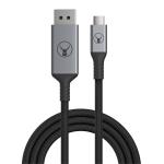 Bonelk USB-C to Display Port 4K 60Hz Long Life Cable 1.5m (Black)