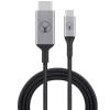 Bonelk Long-Life USB-C to HDMI Cable - 1.5m - Black - Space Grey