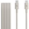 Beats USB-C to USB-C Woven Cable (1.5 m) - Surge Stone - Fast Charging and Data Transfer- Tangle-Free Woven Design- Compatible with USBC Devices - Automatic Voltage Regulation Beats USB-C to USB-C Woven Cable (1.5 m) - Surge Stone - Fast Charging and Data Transfer- Tangle-Free Woven Design- Compatible with USBC Devices - Automatic Voltage Regulation