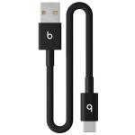 Beats USB-A to USB-C Woven Short Cable (20 cm) - Bolt Black