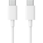 CUKTECH 60W 3A 1.5m USB-C to USB-C Fast Charge Cable - White - Max 60W output - Home, Office, & Bedside Use