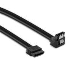 Cruxtec STL50-BK Right Angled SATA 6Gbs Data Cable - 50cm