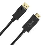 Cruxtec DisplayPort to HDMI Cable - 2m - 4K/30hz